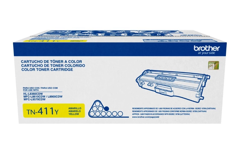 TONER BROTHER TN-411 YELLOW - 1