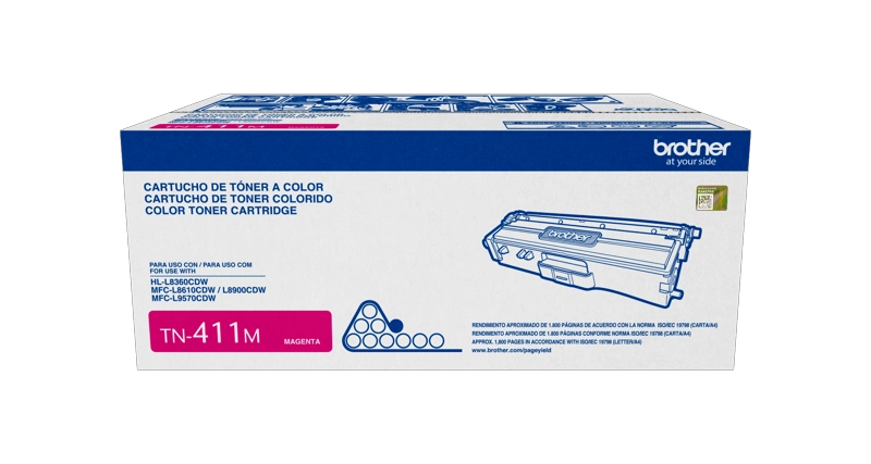 TONER BROTHER TN-411 MAGENTA - 1