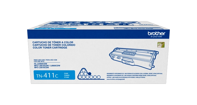 TONER BROTHER TN-411 CYAN - 1