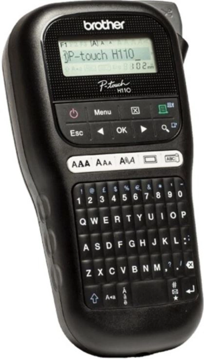 ROTULADORA BROTHER PT-H110BK PORTATIL - 2
