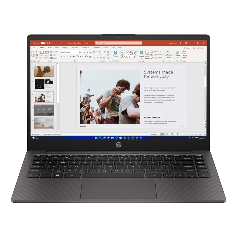 NOTEBOOK HP 245 G10 R3-7330U 14 8GB 256 W11H - 1