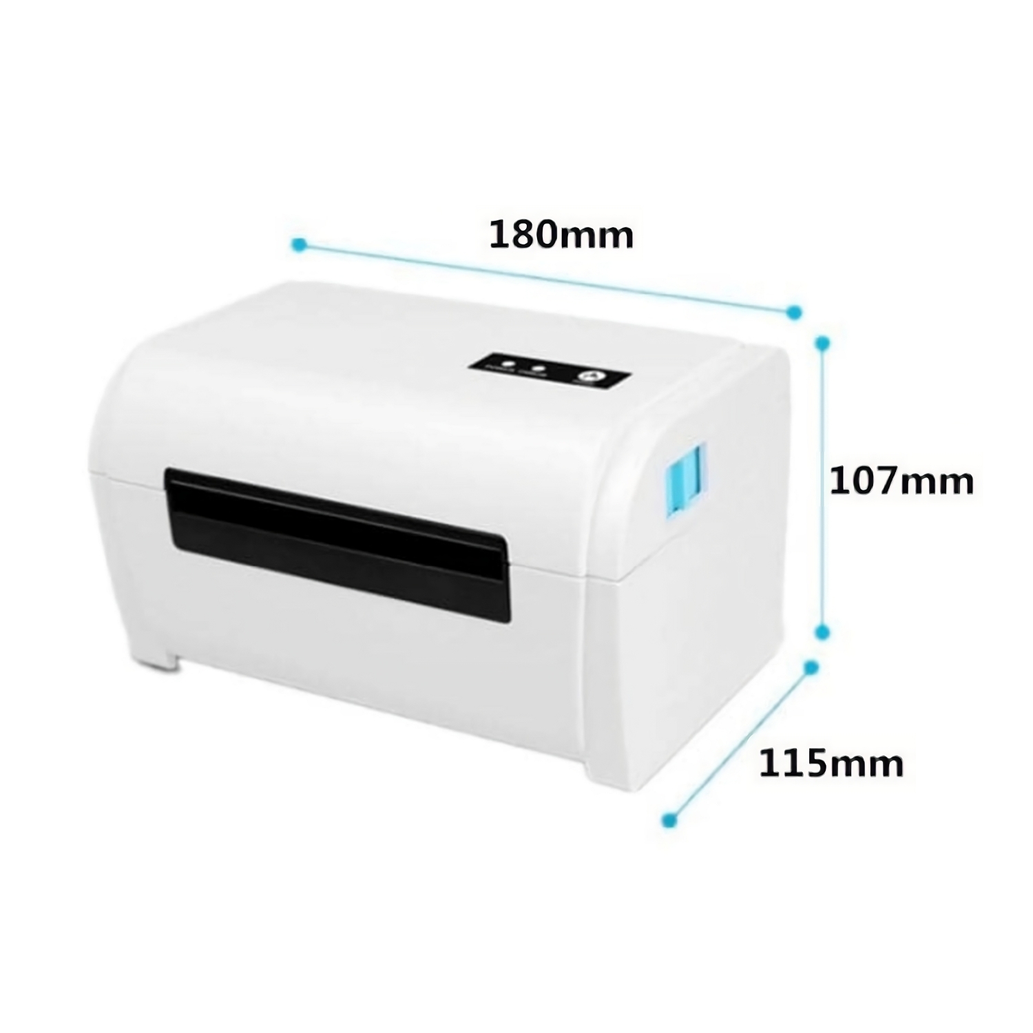 IMPRESORA TÉRMICA PORTÁTIL USB ETIQUETAS - 4