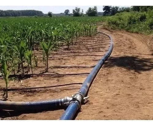 MANGUERA MOTOBOMBA PLANA RIEGO 2 PULGADAS 4 BAR 100 METROS - 5