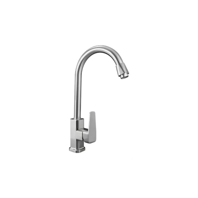 LLAVE GRIFERIA MONOMANDO LAVAPLATOS ACERO INOXIDABLE A10988 - 1