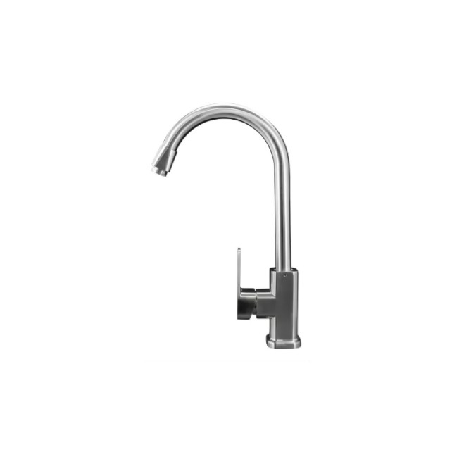 LLAVE GRIFERIA MONOMANDO LAVAPLATOS ACERO INOXIDABLE A10988 - 2