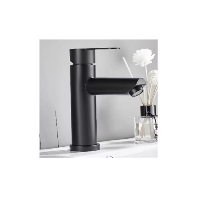 LLAVE GRIFERIA LAVAMANOS MONOMANDO PLOMO ELEGANTE MODERNA A10990 - 4