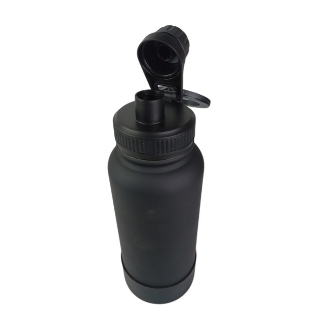 BOTELLA DE AGUA DE ACERO INOXIDABLE DE 650ML CON SOPORTE MAGNÉTICO PARA TELÉFONO - 2