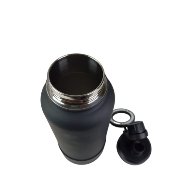 BOTELLA DE AGUA DE ACERO INOXIDABLE DE 650ML CON SOPORTE MAGNÉTICO PARA TELÉFONO - 3