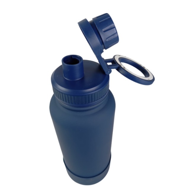 BOTELLA DE ACERO INOX 650ML CON SOPORTE DE TELÉFONO T-1004 - 2