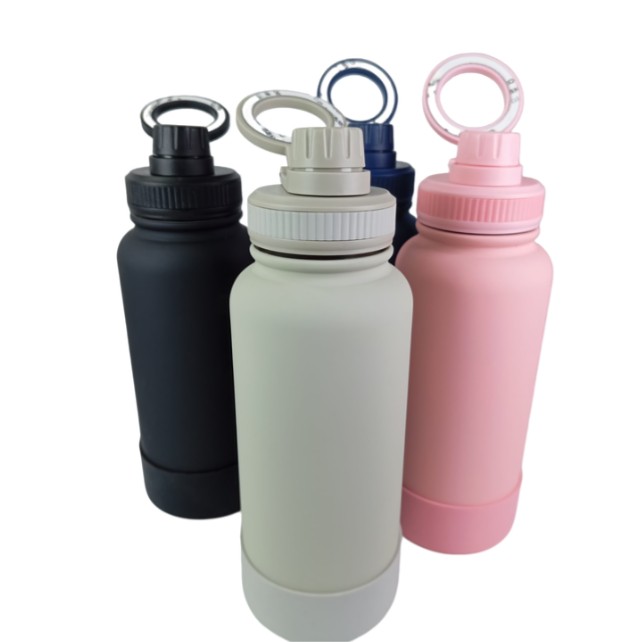 BOTELL DE ACERO INOX 650ML CON SOPORTE DE TELEFONO T-10003 - 4