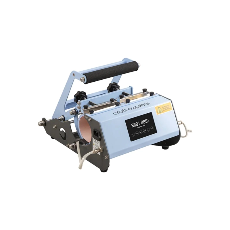 MAQUINA ESTAMPADORA DE TAZONES DOS ESTACIONES CRAFT EXPRESS 2 EN 1 11OZ AZUL - 1