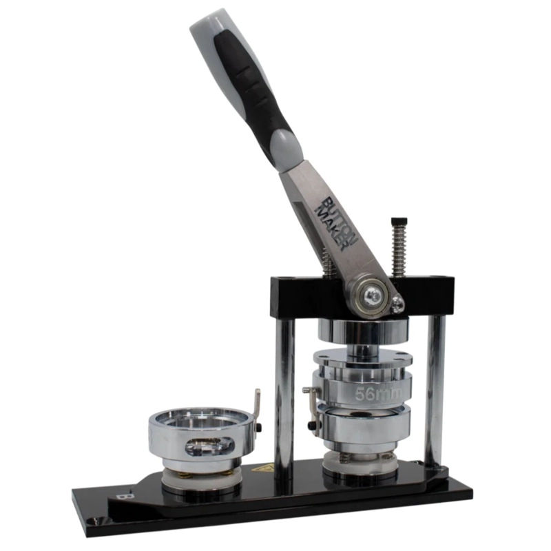 MAQUINA DE CHAPITAS + MATRIZ 75MM BUTTOM MAKER - 1