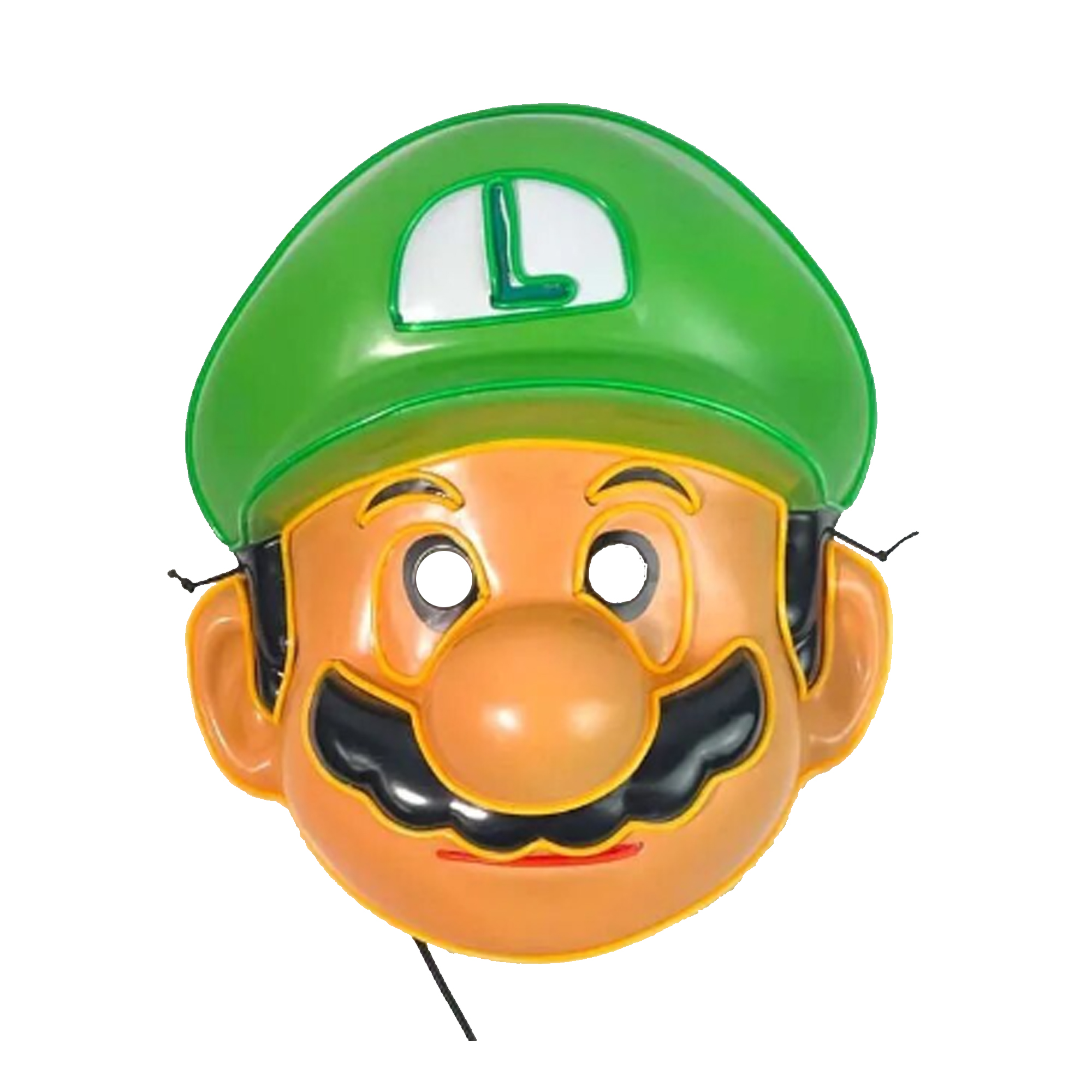 MASCARA TECNOLIBROS HALLOWEEN LUIGI TERROR LED - 3