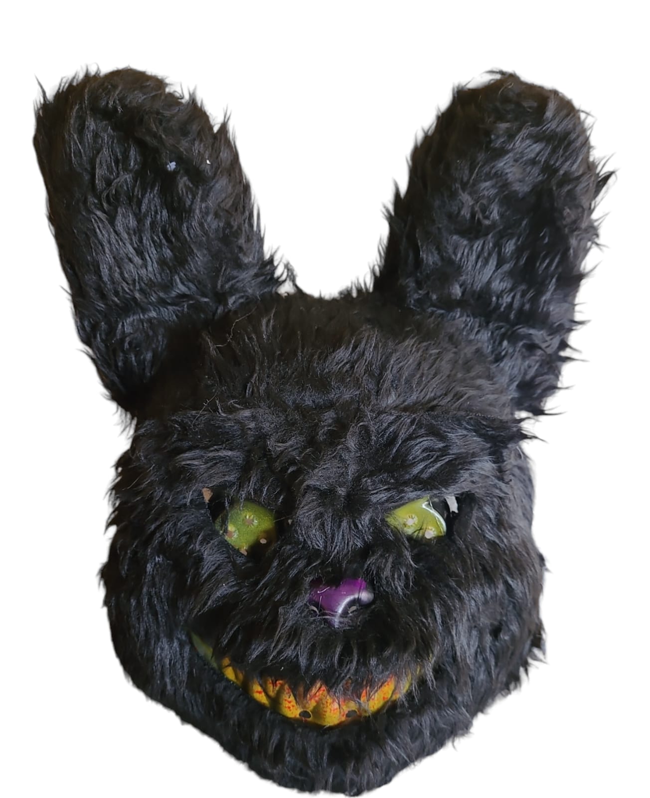 MASCARA TECNOLIBROS HALLOWEEN CONEJO NEGRO TERROR - 1