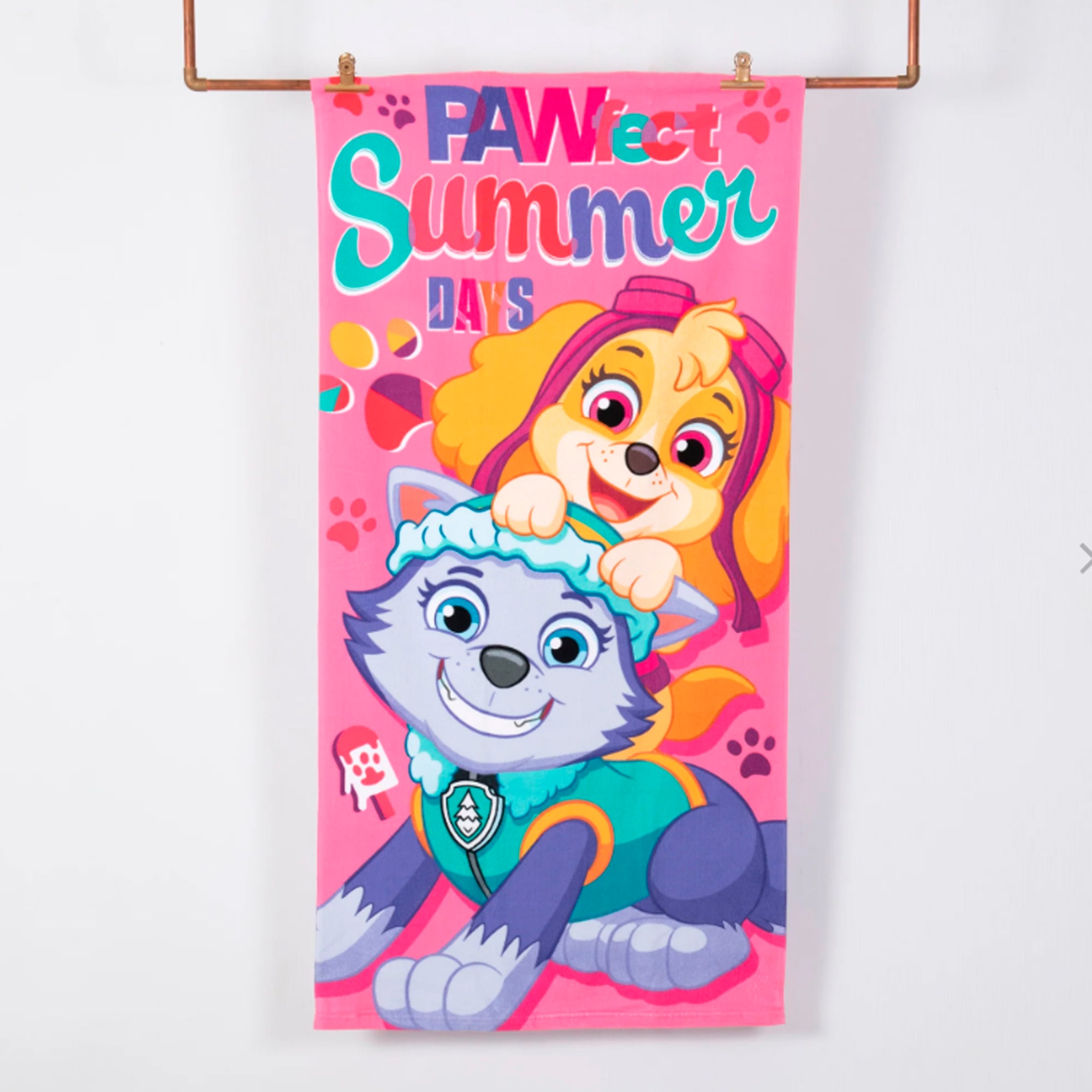 TOALLA PAW PATROL SKYPE Y AMIGA - 1