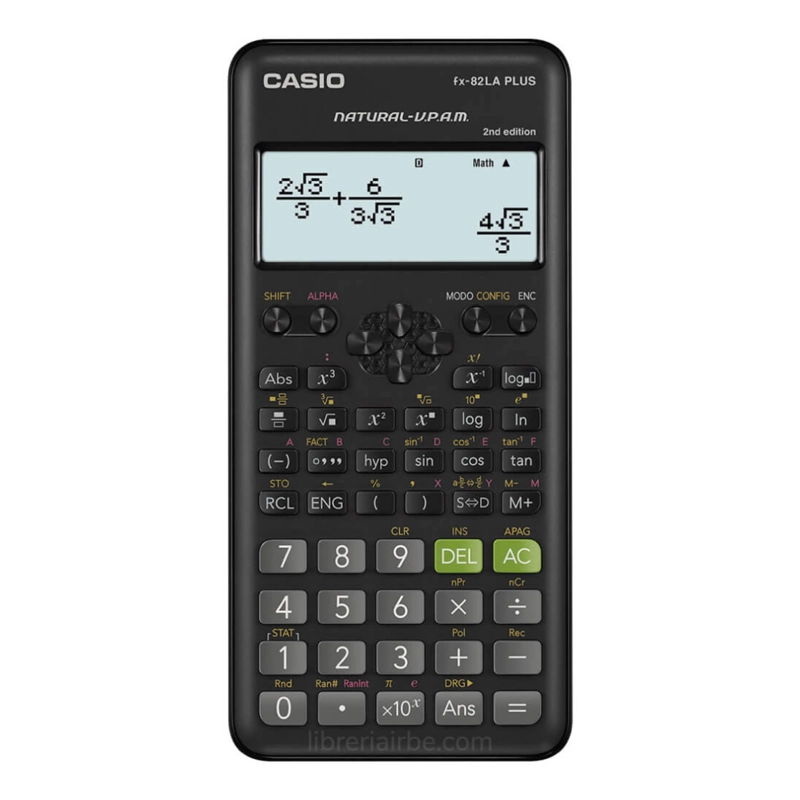 CALCULADORA CASIO FX-82LA PLUS CIENTÍFICA DIGITAL - 1