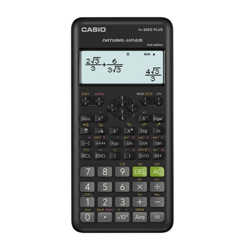 CALCULADORA CASIO CIENTÍFICA FX-82ES PLUS - 1
