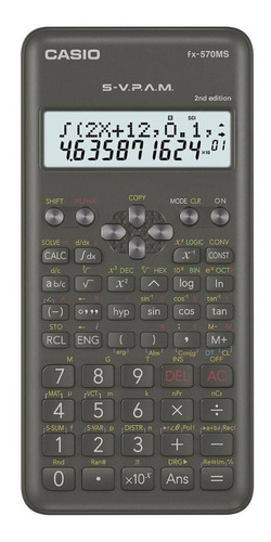 CALCULADORA CASIO CIENTÍFICA FX-570MS 401 FUNCIONES - 1