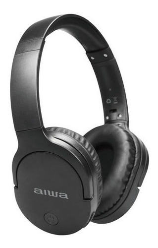 AUDÍFONOS AIWA ON-EAR BLUETOOTH MICRÓFONO AUX AW-K11BK - 1