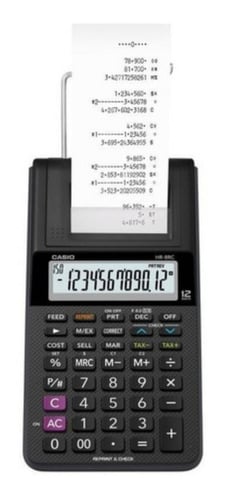 CALCULADORA IMPRESORA CASIO HR-8RC - 1
