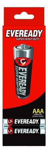 PACK DE 24 PILAS TRIPLE A /AAA EVEREADY / - 1