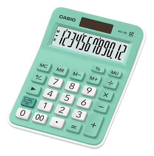 CALCULADORAS PRÁCTICAS TIPO DE MINI-ESCRITORIO MX-12B - 1