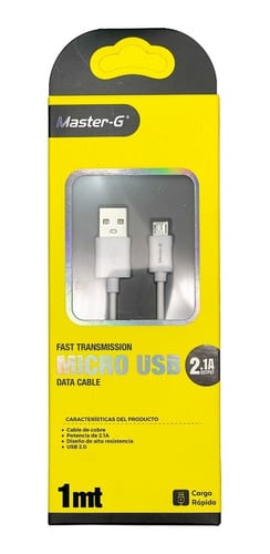 CABLE DE CARGA RÁPIDA USB A MICRO USB - 1