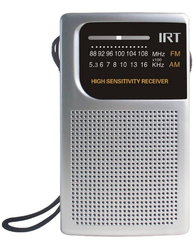 RADIO A PILAS PORTATIL AM/FM RPOCKET01P IRT - 1