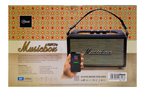 PARLANTE MLAB MUSICBOX KILL-ROCK - 1