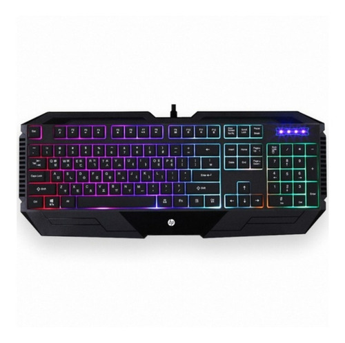 TECLADO GAMER HP K110 ILUMINADO ESPAÑOL REVOGAMES - 1