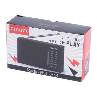 RADIO AIWA AWFML2 AM-FM ANÁLOGO PORTÁTIL CONECTOR 3.5 MM - 3