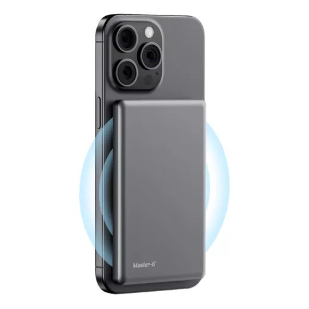 CARGADOR INALAMBRICO MASTER-G POWERBANK MAGSAFE 5000MAH UCPM5IPD - 3
