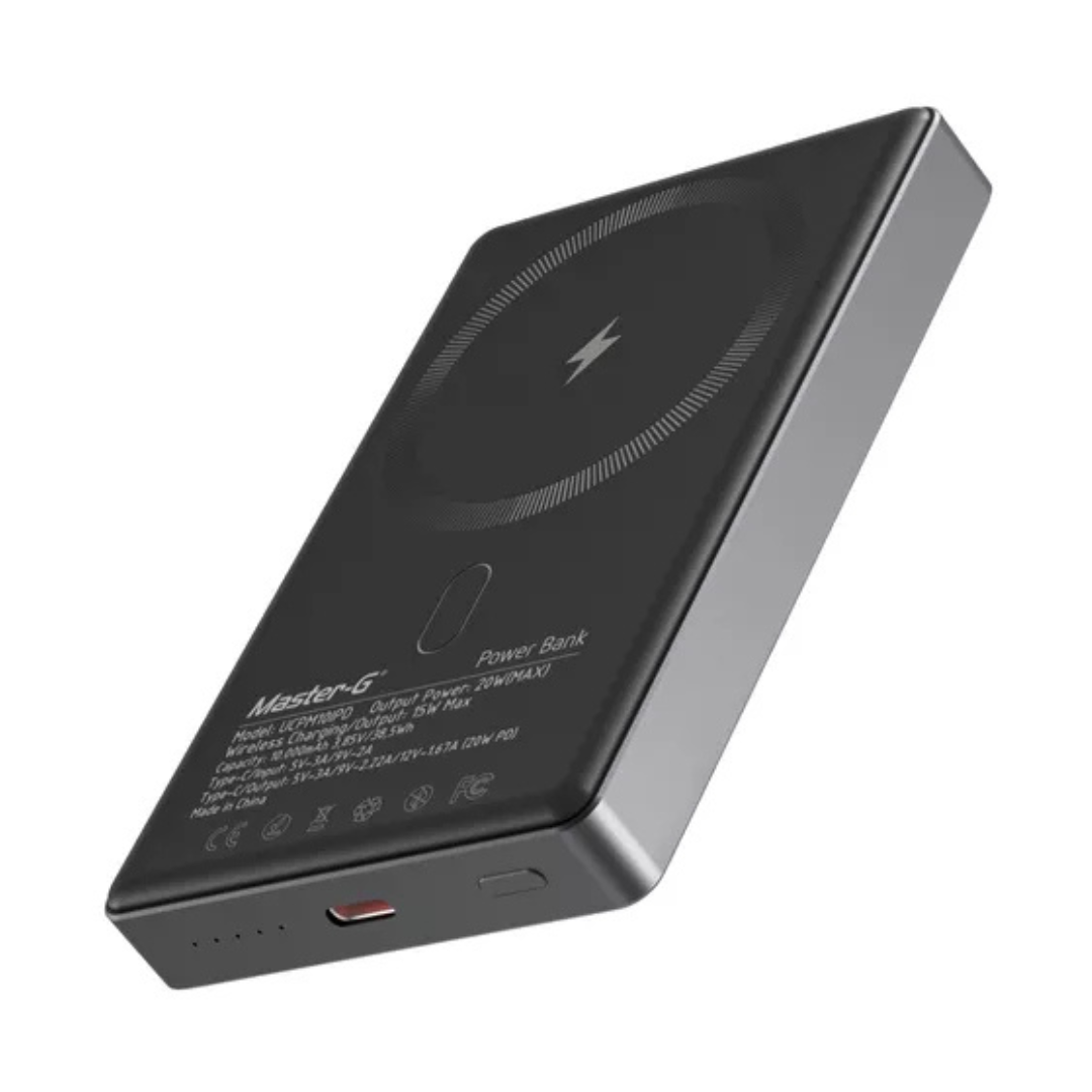 CARGADOR INALAMBRICO MASTER-G MAGSAFE WIRELESS 10000MAH UCPM10IPD 20W - 3