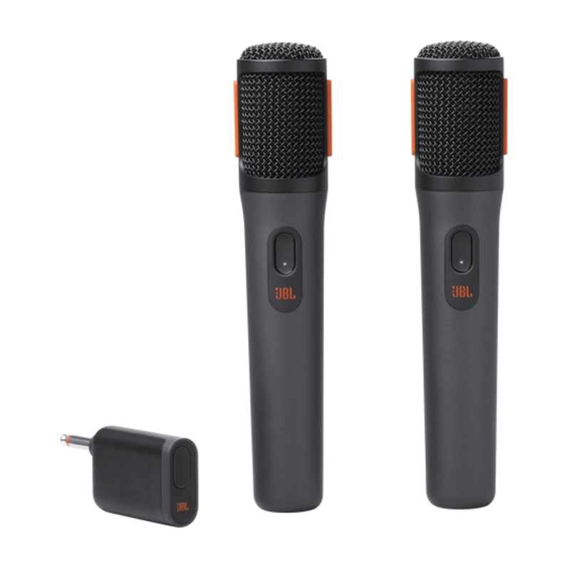 MICROFONO JBL PARTYBOX INALAMBRICO X 2 RECARGABLE COLOR NEGRO