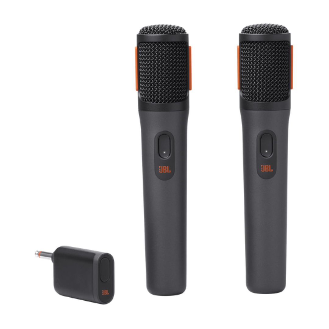 MICROFONO JBL PARTYBOX INALAMBRICO X 2 RECARGABLE COLOR NEGRO - 1