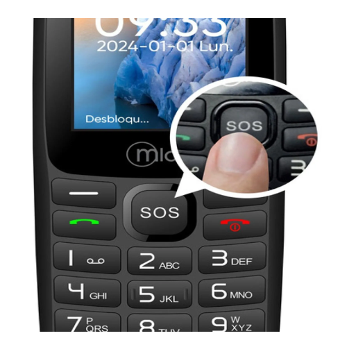 TELÉFONO SENIOR BAR SOS 4G LTE MLAB - 2