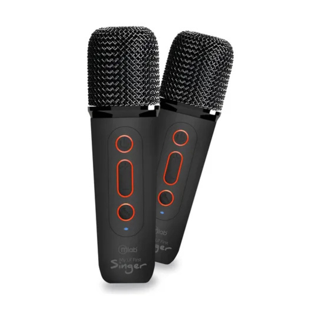 PARLANTE PORTATIL MICROLAB MY LIL FIRST SINGER 2 KARAOKE FUN FUNNY VOICE 09393 - 3