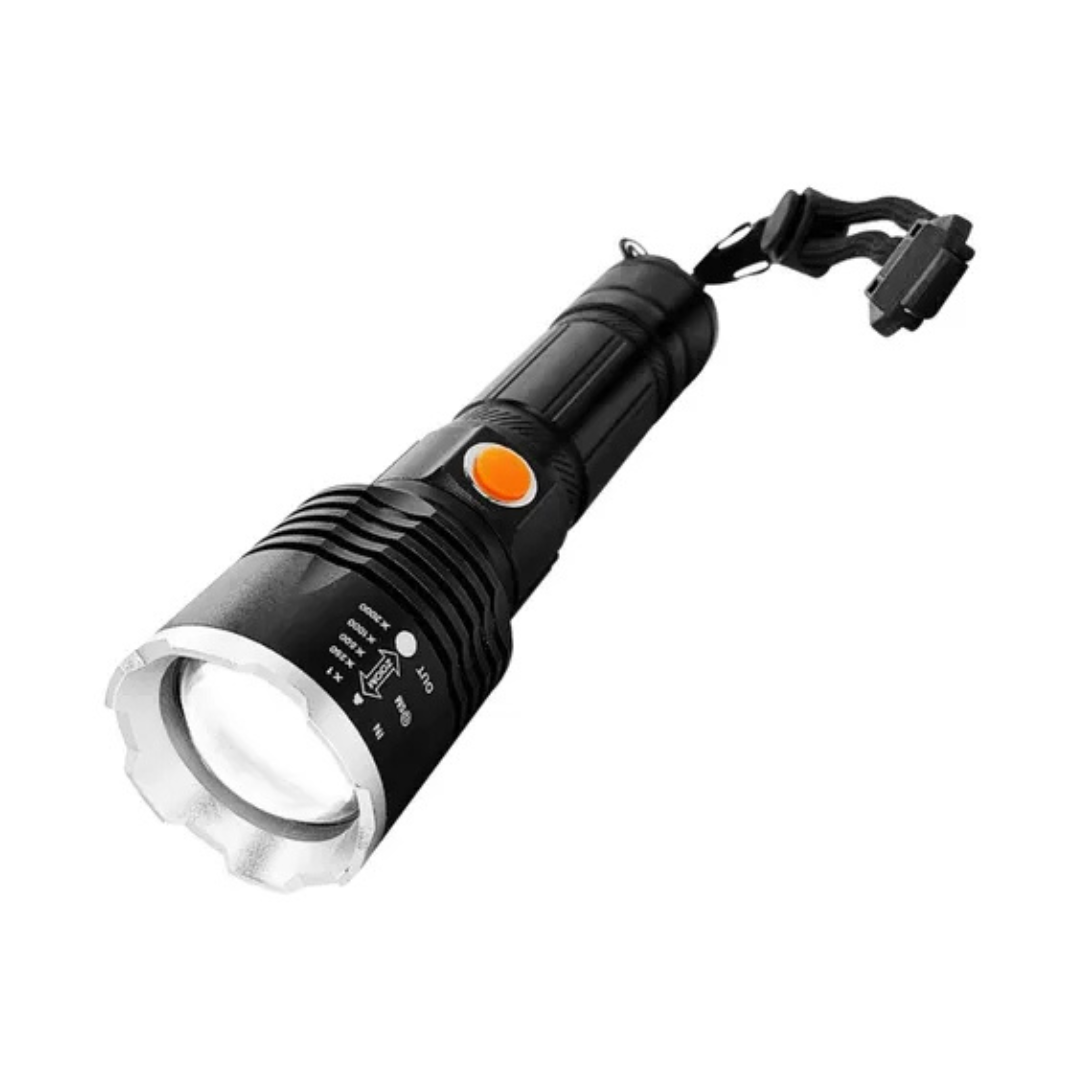 LINTERNA LED RECARGABLE FLASHLIGHT XA-B600 2000LUMENES - 1