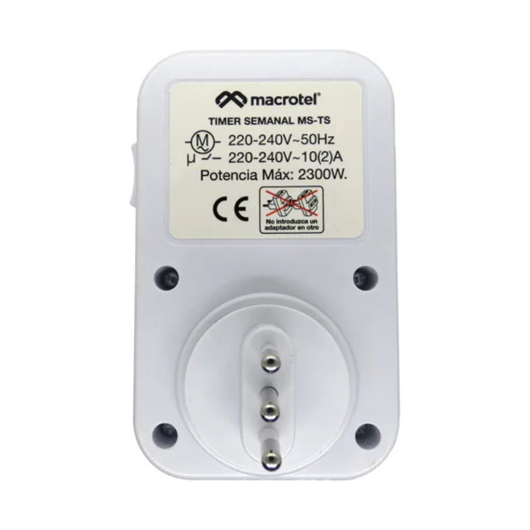 TIMER SEMANAL MACROTEL MS-TS - 3
