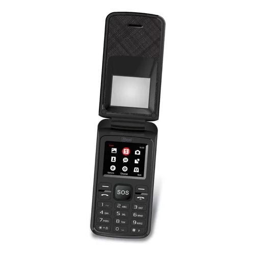 TELEFONO SENIOR SHELL 4G SOS 1,8 BLACK MLAB 9312 - 1