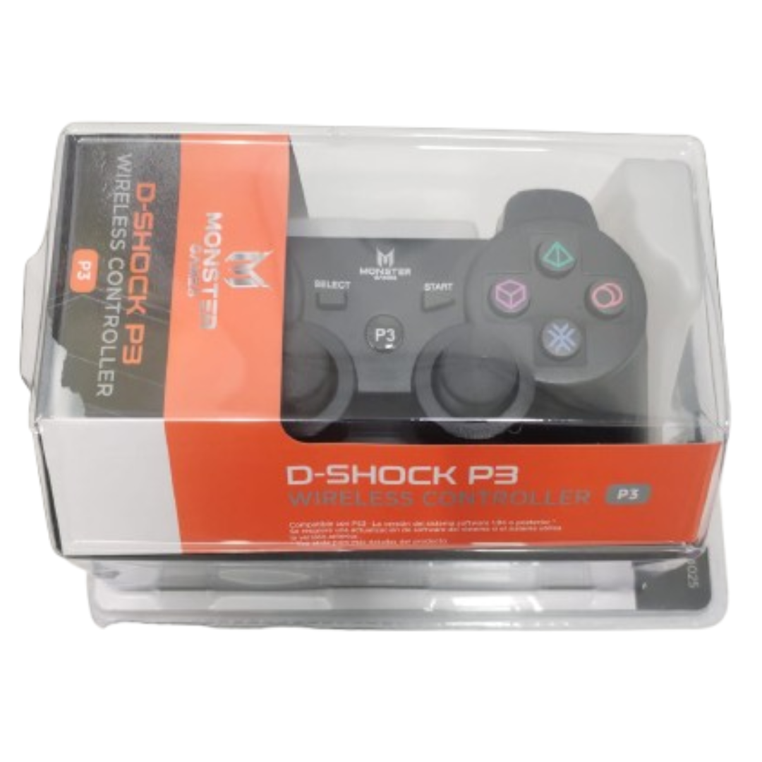 JOYSTICK GAMER MONSTER D-SHOCK P3 WIRELESS CONTROLLER 31FJX04025 - 2