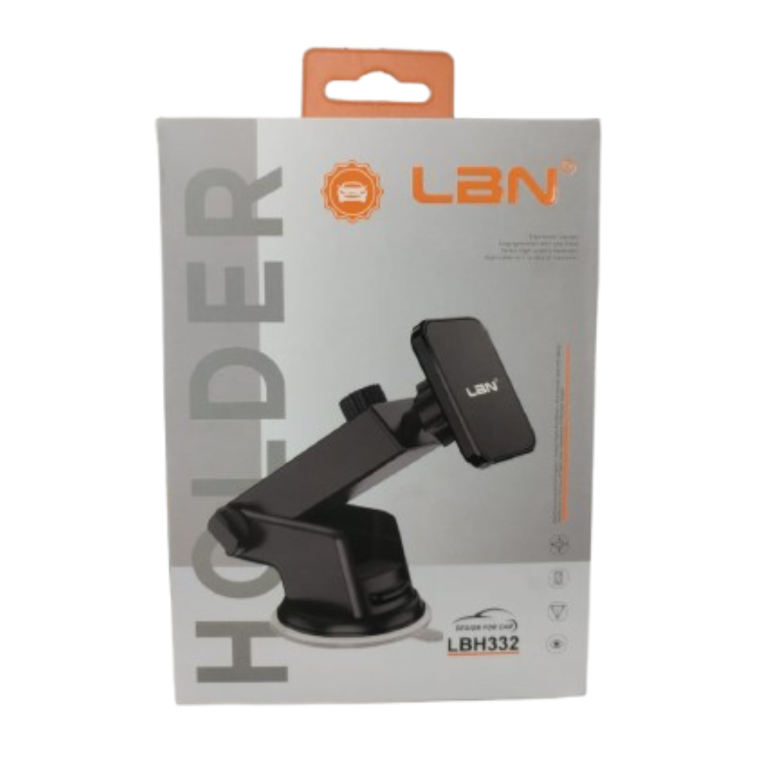 SOPORTE PORTA CELULAR PARA VEHICULOS LBN LBH332 EN COLOR NEGRO - 2
