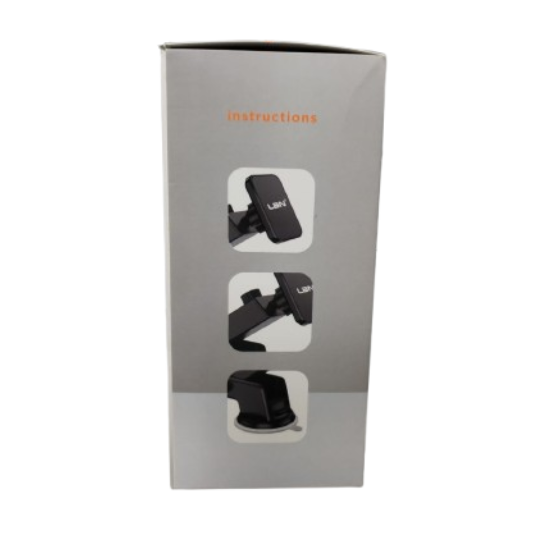 SOPORTE PORTA CELULAR PARA VEHICULOS LBN LBH332 EN COLOR NEGRO - 4