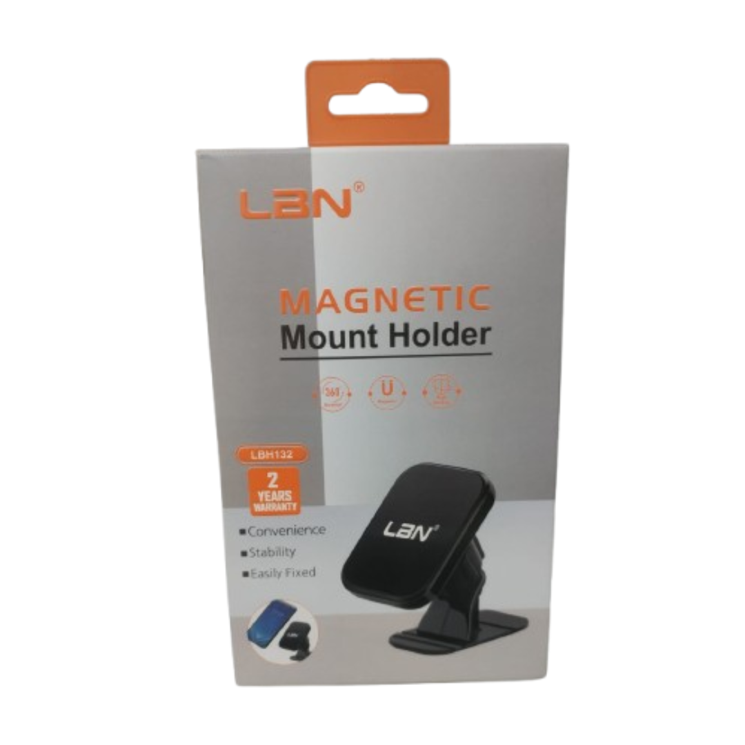 SOPORTE PORTA CELULAR PARA VEHICULOS LBN LBH132 EN COLOR NEGRO - 2