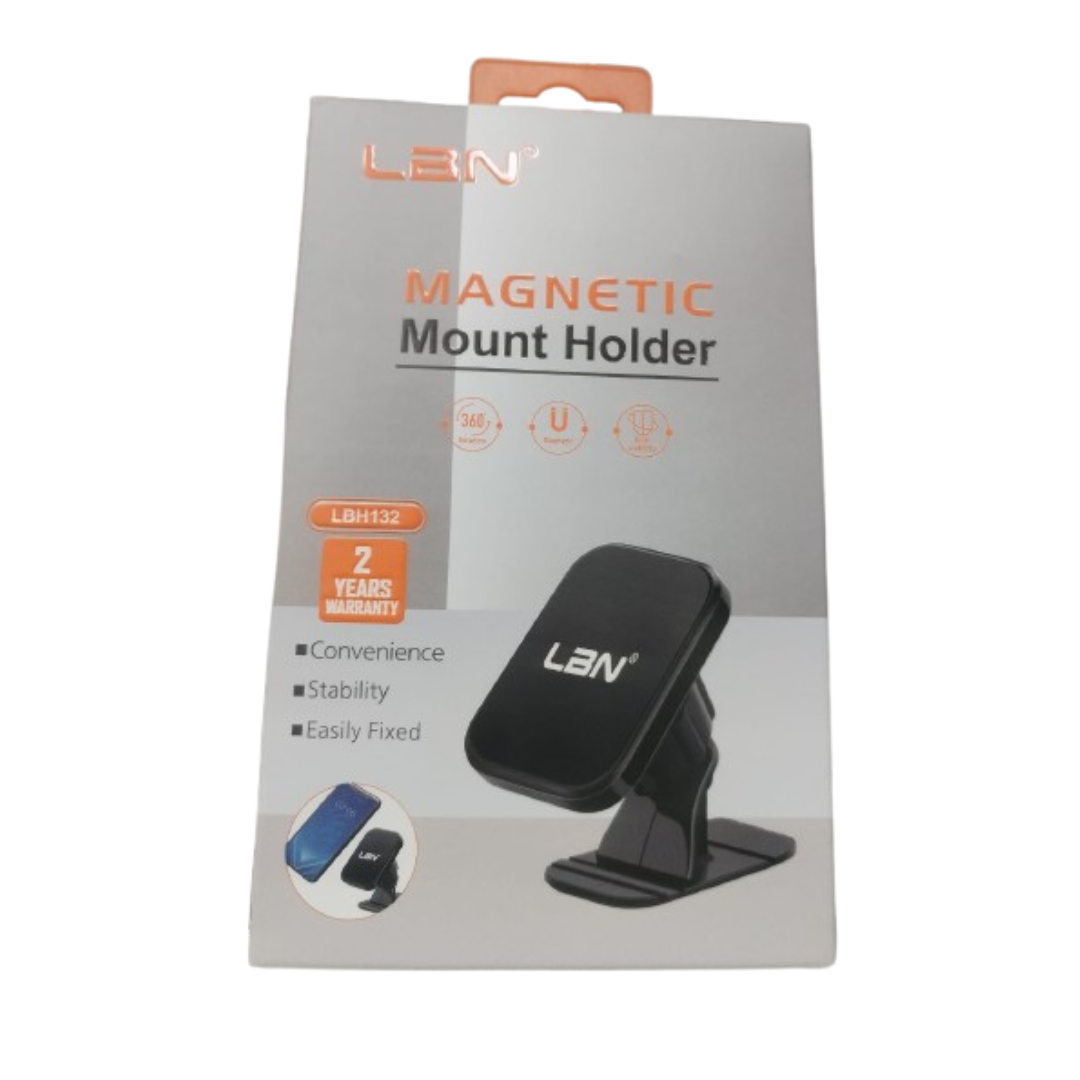 SOPORTE PORTA CELULAR PARA VEHICULOS LBN LBH132 EN COLOR NEGRO - 4
