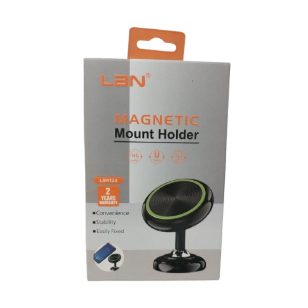 SOPORTE PORTA CELULAR PARA VEHICULOS LBN LBH123 EN COLOR NEGRO - 2