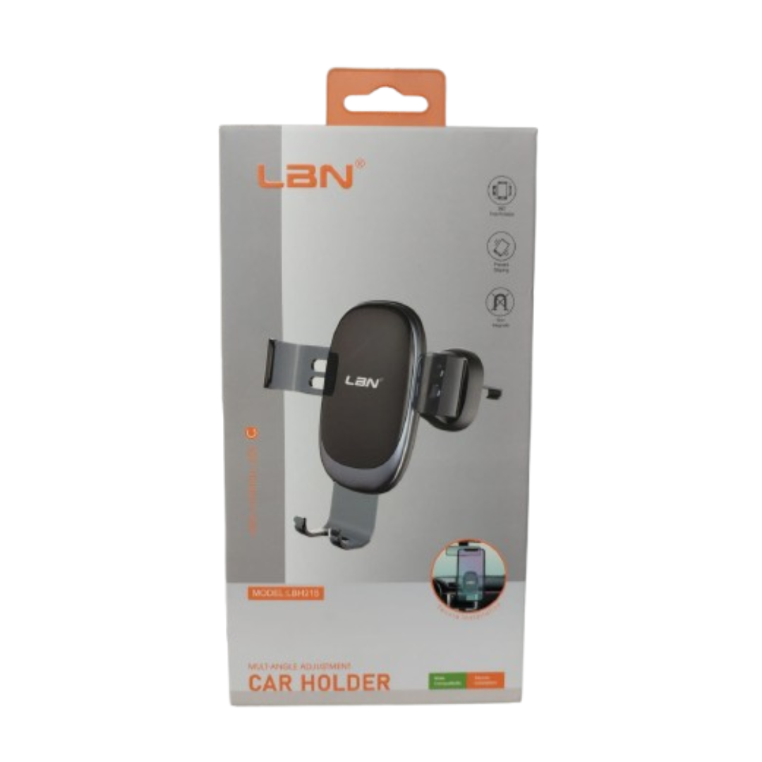 SOPORTE PORTA CELULAR PARA VEHICULOS LBN LBH215 EN COLOR NEGRO - 2