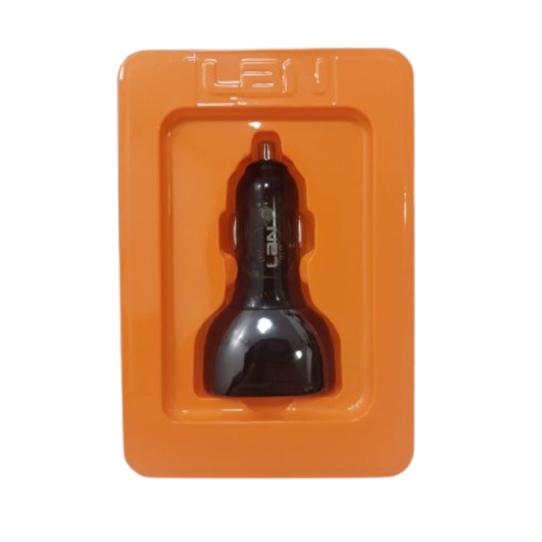 CARGADOR USB/TIPO-C PARA VEHICULOS LBN LBCC44 EN COLOR NEGRO - 5