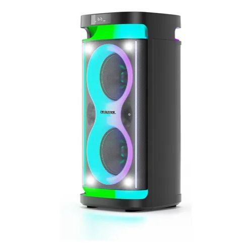 PARLANTE BLUETOOTH PORTATIL AIWA KARAOKE TWS LED AW-POH4D COLOR NEGRO - 3