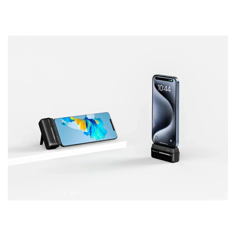 MINI POWER BANK MASTER-G PORTABLE 5000MAH EN COLOR NEGRO UCP5PDCB - 2